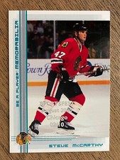 2000-01 ITG Be A Player Memorabilia Sportsfest #26 - Steve McCarthy /10
