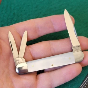 Old Vintage Antique H Boker Tree Brand Germany Sleeveboard Whittler Pocket Knife - Picture 1 of 9