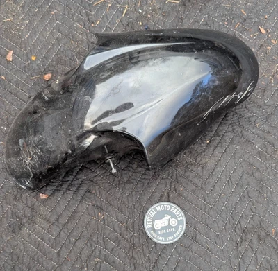 99-02 Yamaha YZF-R6 OEM guardabarros delantero rueda carenado capucha - rojo/negro de fábrica Foto 1 de 4