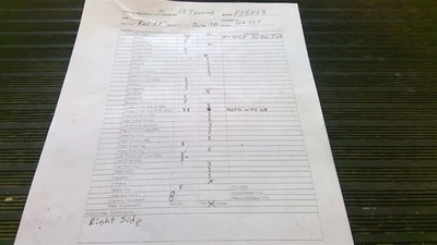 Ford Taurus 2013 Seat Belt DG1Z54611B09AC 2421 Foto 1 de 4