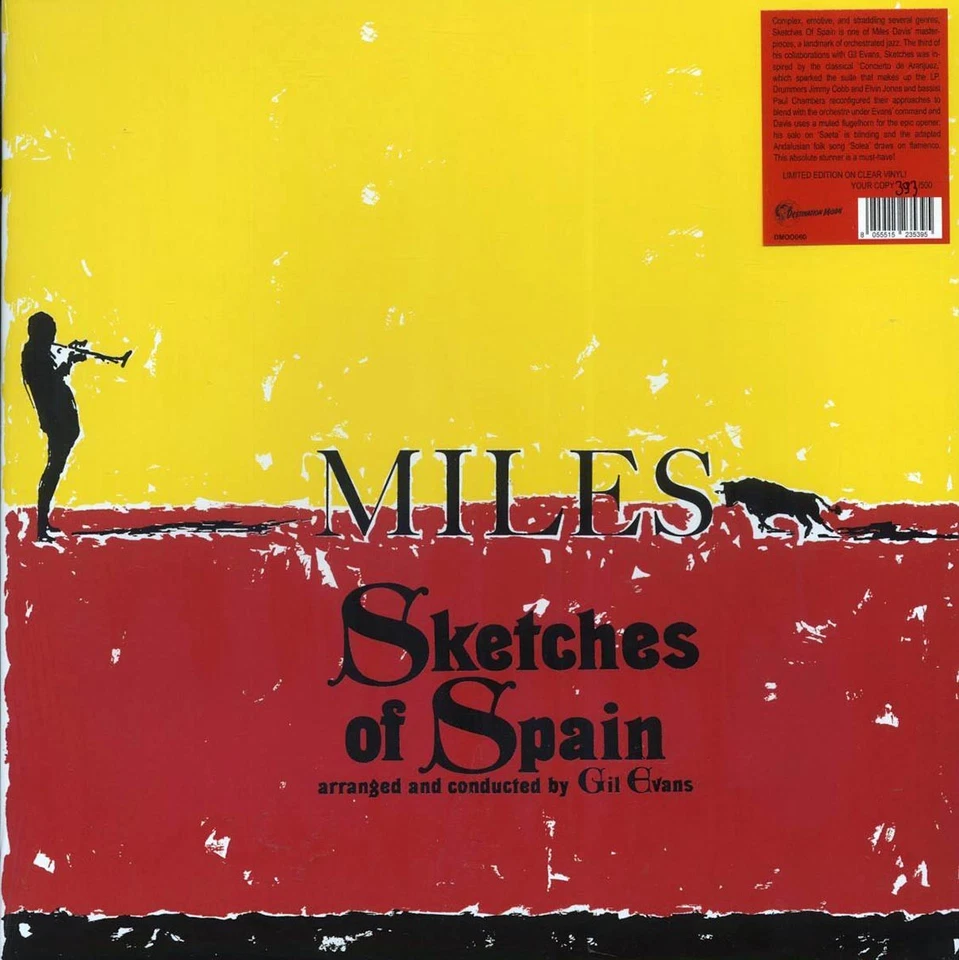 Miles Davis - Sketches Of Spain (ltd. 500 copies made) (clear vinyl) [New Vinyl] - Image 1 of 1