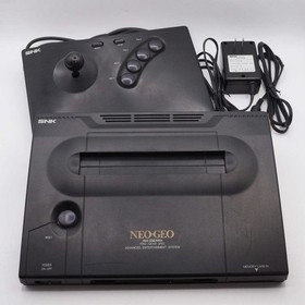 NEO GEO AES Console System + Controller UNIBIOS SNK Tested Working Authentic