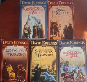 David Eddings - The Malloreon, Juego Completo de 5 Ediciones HCDJ Book Club Del Rey - Imagen 1 de 24