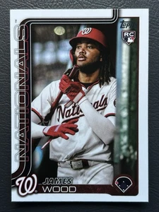 2025 Topps Factory Complete Set Image Variation SP James Wood RC #181 - Picture 1 of 2
