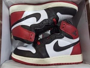 Air Jordan 1 Retro Alto OG - Puntera Negra Reimaginada - Juvenil Talla 5/Mujer 6.5 - Imagen 1 de 6