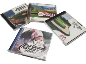Bundle EA Sports Tiger Woods PGA Tour +Pebble Beach,Vegas,Classic Courses Golf - Picture 1 of 10