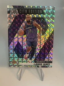 2023-24 LEBRON JAMES PANINI MOSAIC NBA #278 SILVER CITY EDITION SP CARD LAKERS - Picture 1 of 2