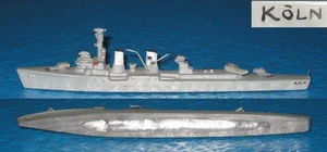 D Kreuzer KÖLN, Wiking, Metall (Schieferguss), 1:1250 - Picture 1 of 1