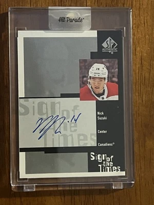 2020 SP Authentic Sign of the Times Nick Suzuki RC Auto - Image 1 of 2