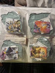 VTG 4 Sets Hardee’s Marvel Comics Toys New Including Rogue Wolverine Cyclops  - Picture 1 of 16