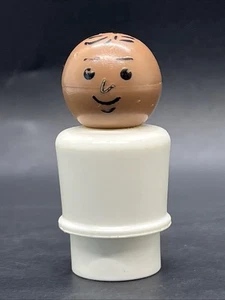 Vintage Fisher Price little people AA white Dentist Doctor Barber - Picture 1 of 7