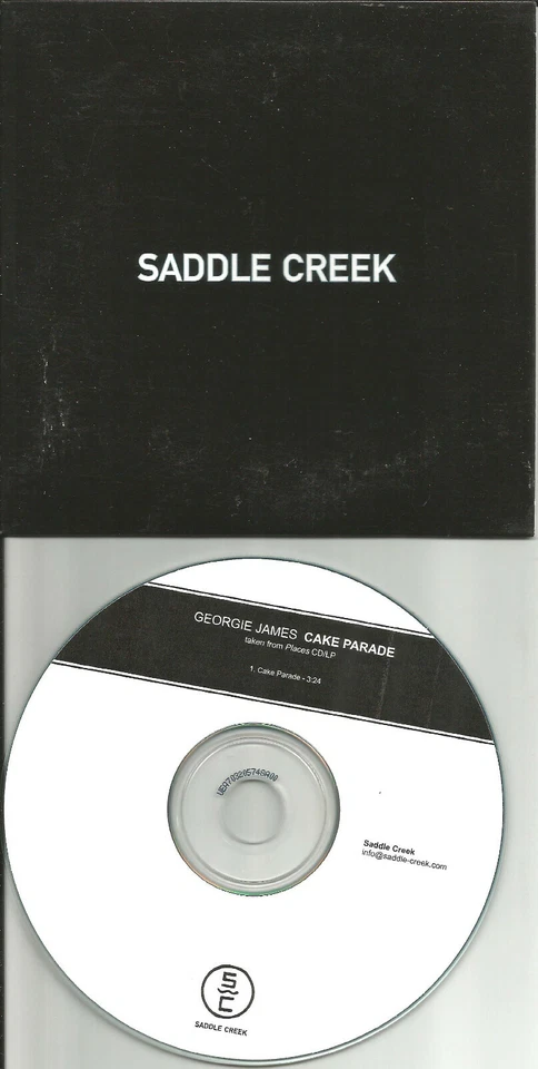 The Mynabirds GEORGIE JAMES Cake Parade RARE TST PRESS PROMO DJ CD single 2010 - Image 1 of 1