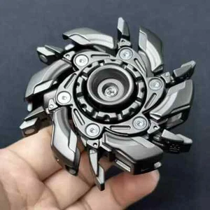 EDC Fidget Expandable Metal Spinner Anxiety relief focus toy Collectors Edition - Picture 1 of 5