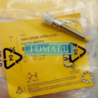 1Pcs New For TURCK proximity switch sensor Ni6U-EG08-AP6X-H1341 - Image 1 of 3