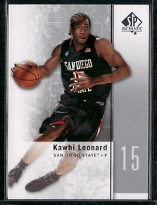 2011-12 SP Authentic #27 Kawhi Leonard RC - Picture 1 of 2