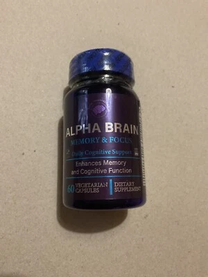 Alpha Brain - Nootropic Cognitive Enhancer, 30 Tage Vorrat  - Bild 1 von 4