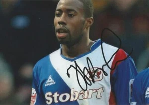 FOTO DE ACCIÓN FIRMADA 6x4 CARLISLE: JOE ANYINSAH + CERTIFICADO DE AUTENTICIDAD - Imagen 1 de 1