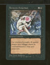 MTG Magic the Gathering Legends Italian DEMONIC TORMENT Unplayed NRMT/MT (EBB01)