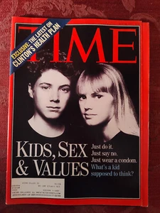 TIME Magazine May 24 1993 Sex and Values Clinton health plan Ira Magaziner - Picture 1 of 1