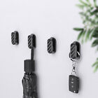 4X Mini Black Hooks Accessories Car Interior Dashboard Stealth Hook Clips Tools