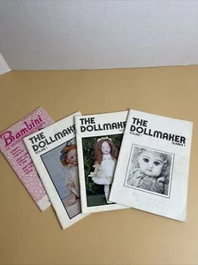 The Dollmaker lot of 3 magazines 1975 1976 1977 Includes First Magazine - Picture 1 of 9