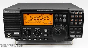 Icom IC-R75 Shortwave Amateur Radio Receiver w/ Sync Detector & UT-106 DSP Unit - Picture 1 of 11
