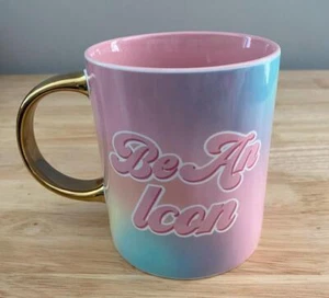 Paris Hilton Pink Ceramic Coffee / Tea Mug Be an Icon 16 oz Beautiful Mug - Picture 1 of 4