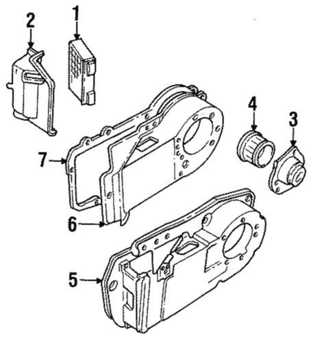 Genuine GM 1990-1999 Oldsmobile 98 Air Conditioning Blower Motor Wheel 88960337 - Image 1 of 1