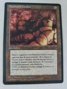 MTG Voodoo Doll NM Italian Legends FBB Artifact Card FREE SHIPPING - Picture 1 of 2