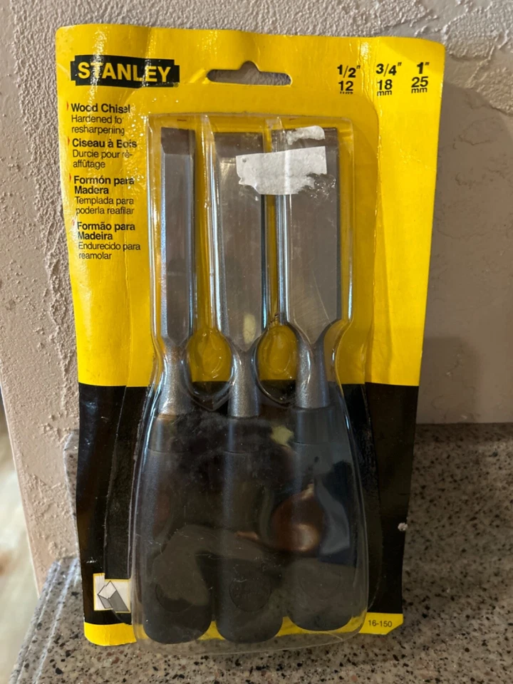 Juego de 3 cinceles Stanley EE. UU. Foto 1 de 1