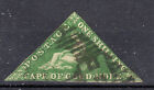 Cape of Good Hope scarcer 1/- 1859 SG8b Cat £550 deep dark green [C910]