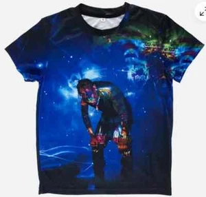 SALE - NEW Kid's Travis Scott Astroworld Lightweight Double Sided Print T-Shirt - Picture 1 of 2