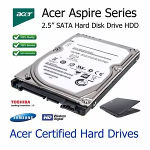 80GB Acer Aspire 5536G 2.5" SATA Laptop Hard Disc Drive HDD Upgrade Replacement - Picture 1 of 2