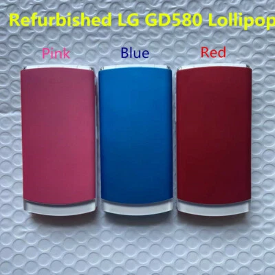 Original Unlocked LG GD580 Lollipop dLite Cookie flip 2.8" 3MP GSM 3G Cell Phone - Image 1 of 4