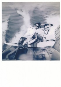 Gerhard RICHTER, "Motorboot", Postkarte, postcard, carte postale