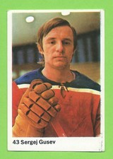 1974-75 Swedish Williams #43 Sergei Gusev Khimik Voskresensk