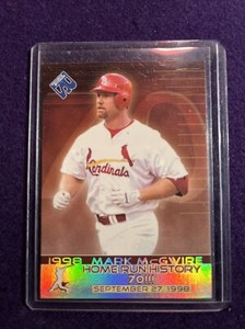 1999 Pacific Private Stock Home Run History #15 Mark McGwire 70 - NM-MT Cards