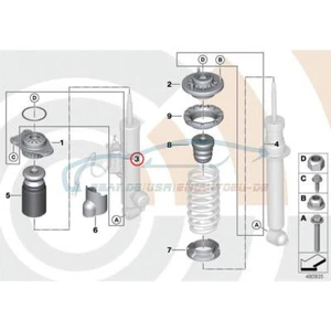 2x Original BMW 33522451583 - Anbausatz Stützlager VALUE LINE - Bild 1 von 3
