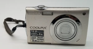 Nikon Coolpix (PARTS ONLY) S4000 12MP Touch-Screen Digital Camera 4x Optical - Picture 1 of 8