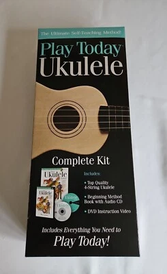 Ukelele Play Today - Kit completo de ukelele autoenseñanza para principiantes Hal Leonard  Foto 1 de 4