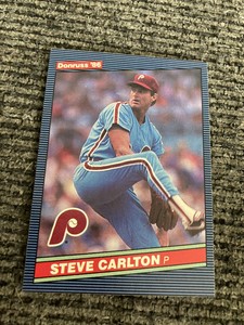 1986 Donruss - #183 Steve Carlton