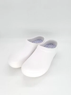 9074 Dansko 女式 Kaci 模压白色 EVA Clog 尺码 39 EU 8.5-9US — 第 1/4 张图片