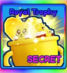 Royal Trophy Secret - Bubble Gum Simulator Infinity/BGSI - Picture 1 of 1