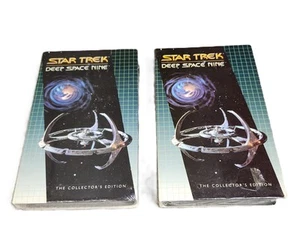 Vintage Star Trek Deep Space Nine VHS Lot Waltz Emissary Collector’s Sci-Fi Set - Picture 1 of 7