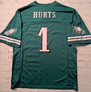Men's XL NFL Apparel Philadelphia Eagles #1 Jalen Hurts Jersey Shirt - New - Picture 1 of 15