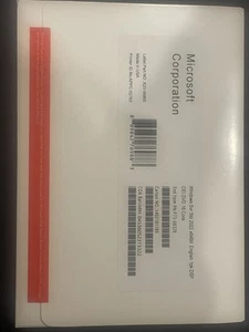 New Factory Sealed Microsoft Windows Server 2022 X64 EN 1PK DSP DVD 16 Core - Picture 1 of 2
