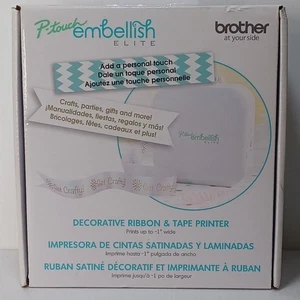 Brother P-touch Embellish Elite Decorative Ribbon and Tape Printer - Picture 1 of 10