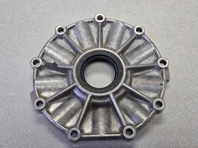 NICE USED ORIGINAL PORSCHE 911 914-6 SPORTOMATIC TRANSMISSION SIDE COVER #5 - Image 1 of 4