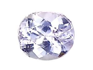1.060CTS White natural zircon oval cut loose gemstones see video - Picture 1 of 3