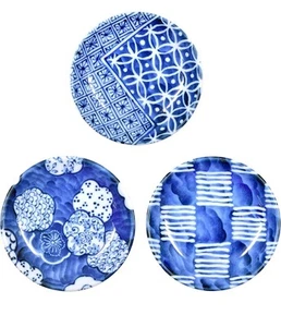 Mino Ware Japanese Mini Side Condiment Plate, Sushi Soy Sauce Fruit Cake, Aie... - Bild 1 von 5